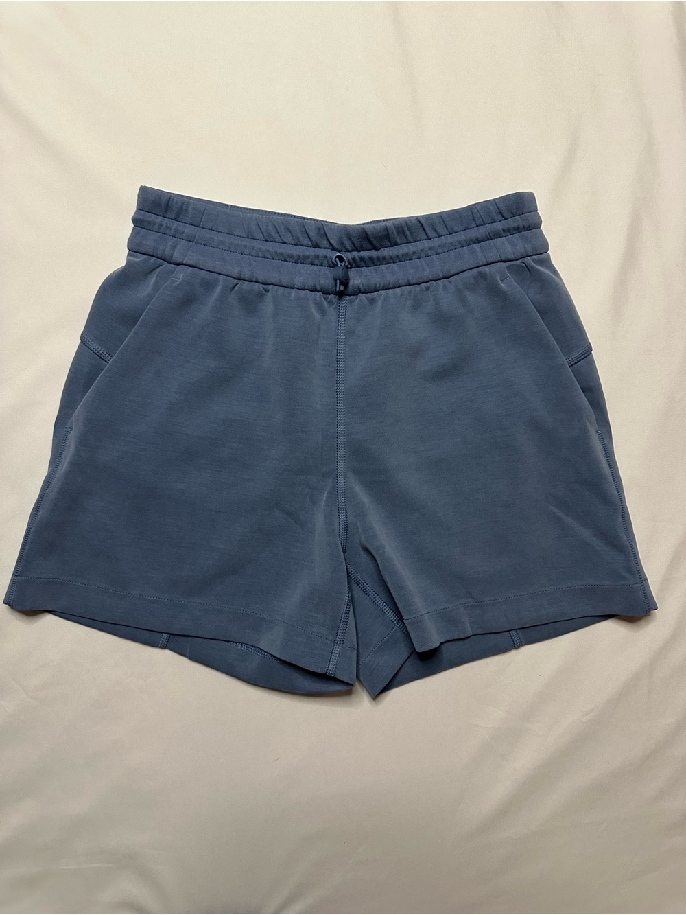 Lululemon blue shorts with adjustable waist